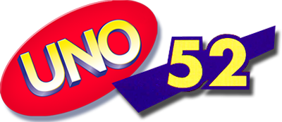 Uno 52 title screen for Nintendo DS